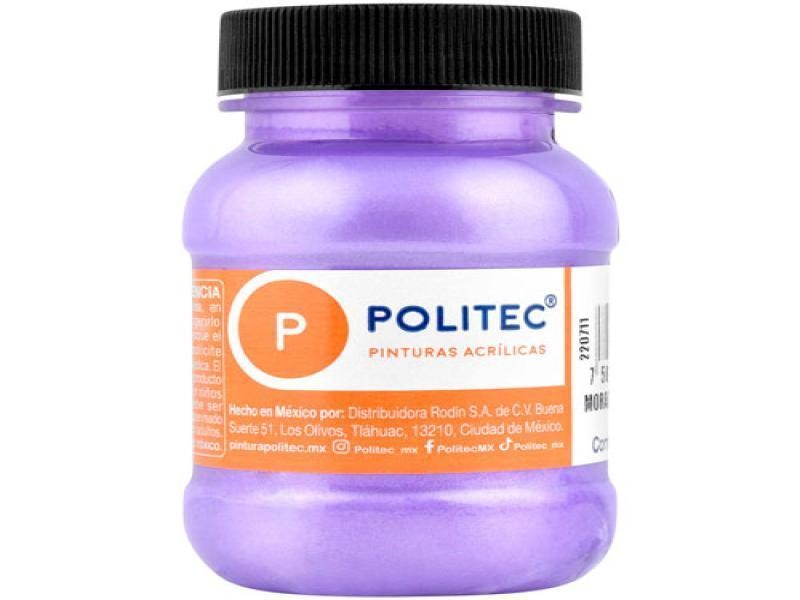PINTURA ACRILICA POLITEC 100ML. MORADO MET. 534 E.6 C.36