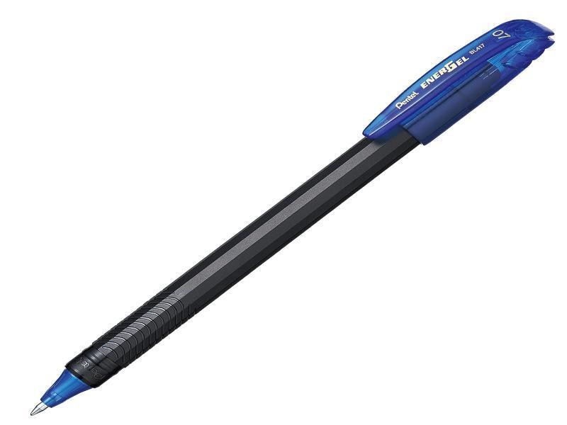 BOLIGRAFO GEL LIQ. STIC BL417-C PENTEL 0.7MM AZUL E12576