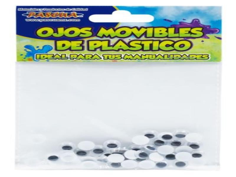 OJITOS MOVIBLES 06MM. PASCUA BOL.C50PZ E.20 C.500