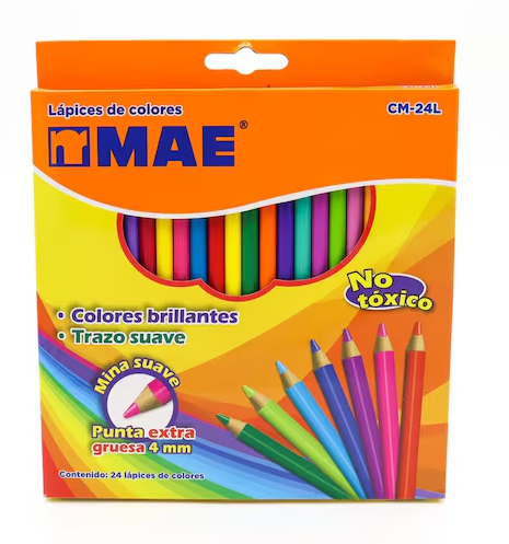 COLORES EST.C36L MAE 0.4MM REDONDO CM-36L E4 C72