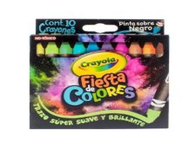 CRAYONES EST.C10 CRAYOLA BRILLANTE REDONDO 524534 C24