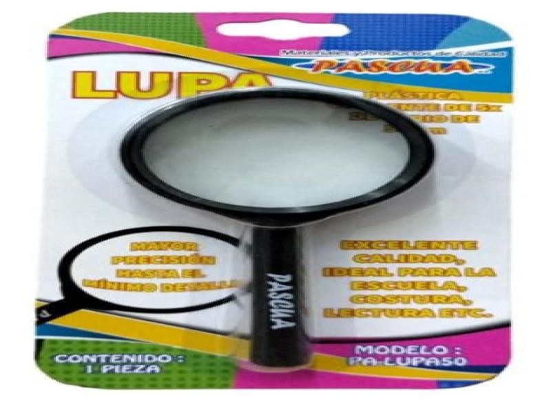 LUPA PLASTICA DIAM. 50MM. 5X PASCUA E12 C240