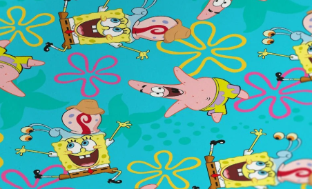 PAPEL COUCHE BOB ESPONJA GRANMARK 50X70 CM. E.25 C.1000