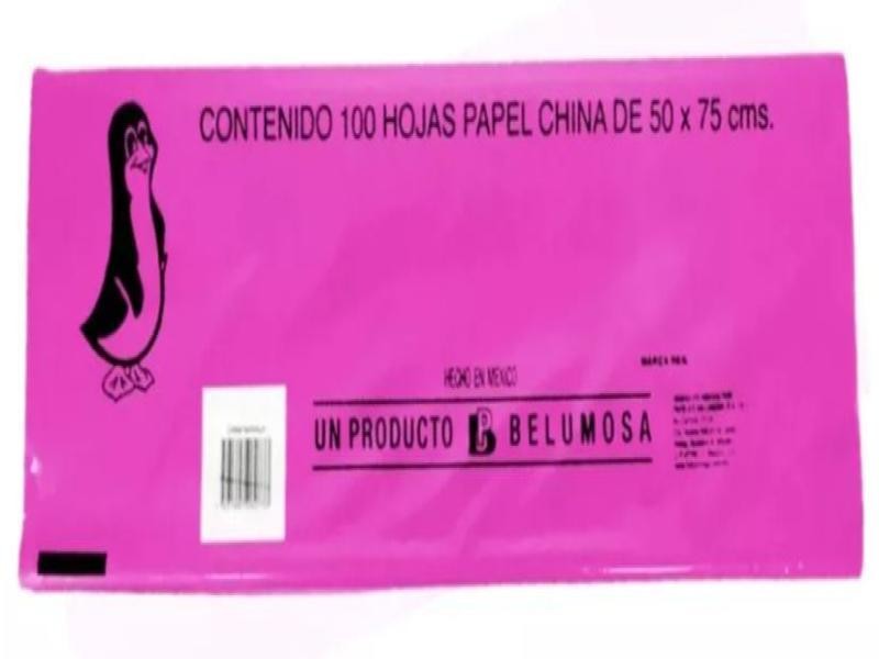 PAPEL CHINA 50X75 CM. BUGAMBILIA E.100 C.1000