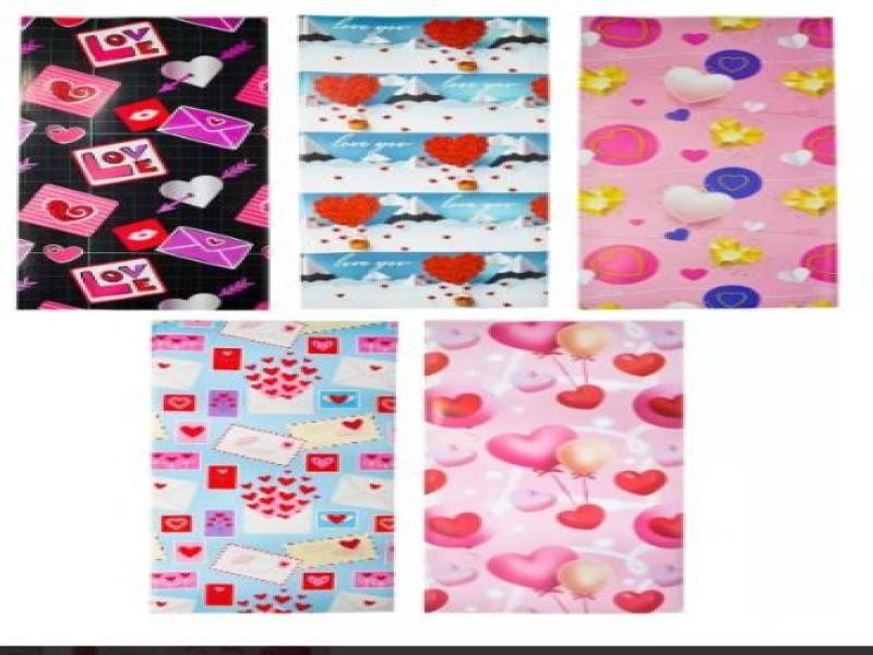 PAPEL COUCHE AMOR SLIC. DIPAK 50X70 E.25 C.500