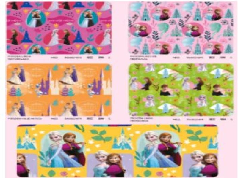 PAPEL COUCHE FROZEN DIPAK 50X70 E.25 C.500