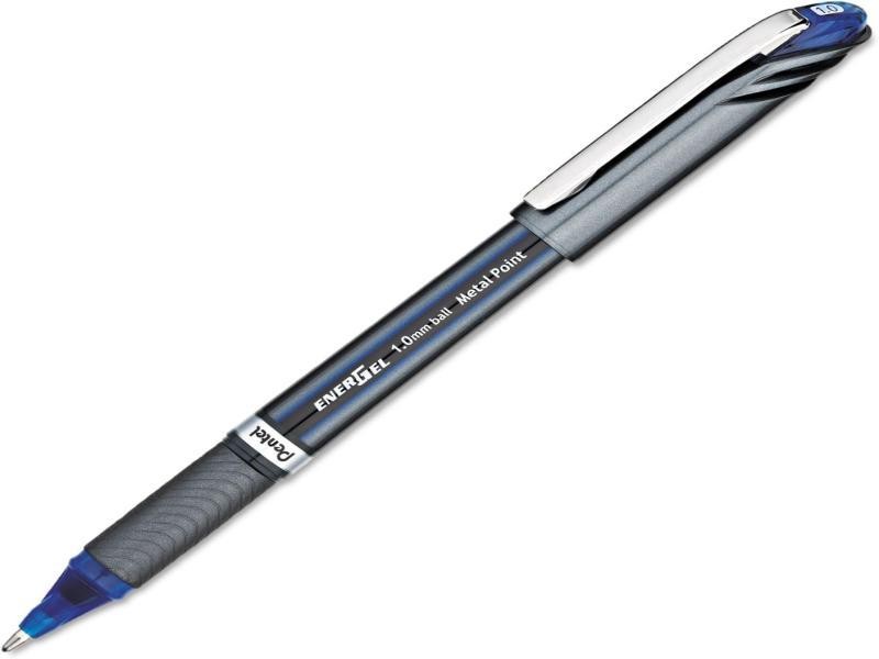 BOLIGRAFO GEL ENERGEL BL30C PENTEL 1.0 AZUL E.12