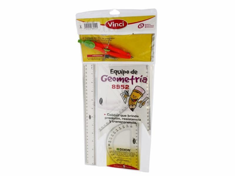 EQ. GEOM. VINCI GDE. 8952 CCOMPAS PREC. PLAST. C.50