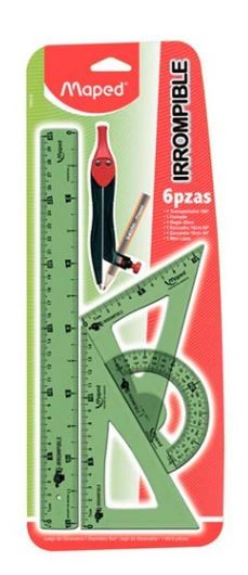 EQ.GEOM. FLEX MAPED MED.CCOMPAS PORTALAPIZ PLAST. E.20 C.80