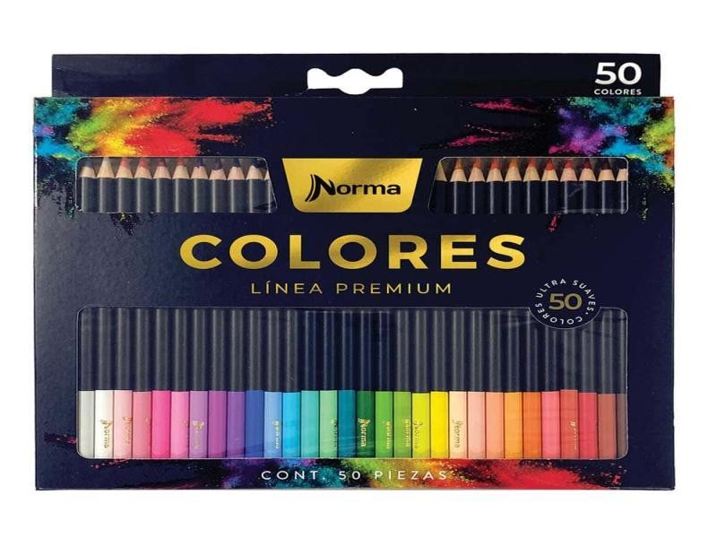COLORES EST. PREMIUM C50 REDONDO NORMA 558860 C.12