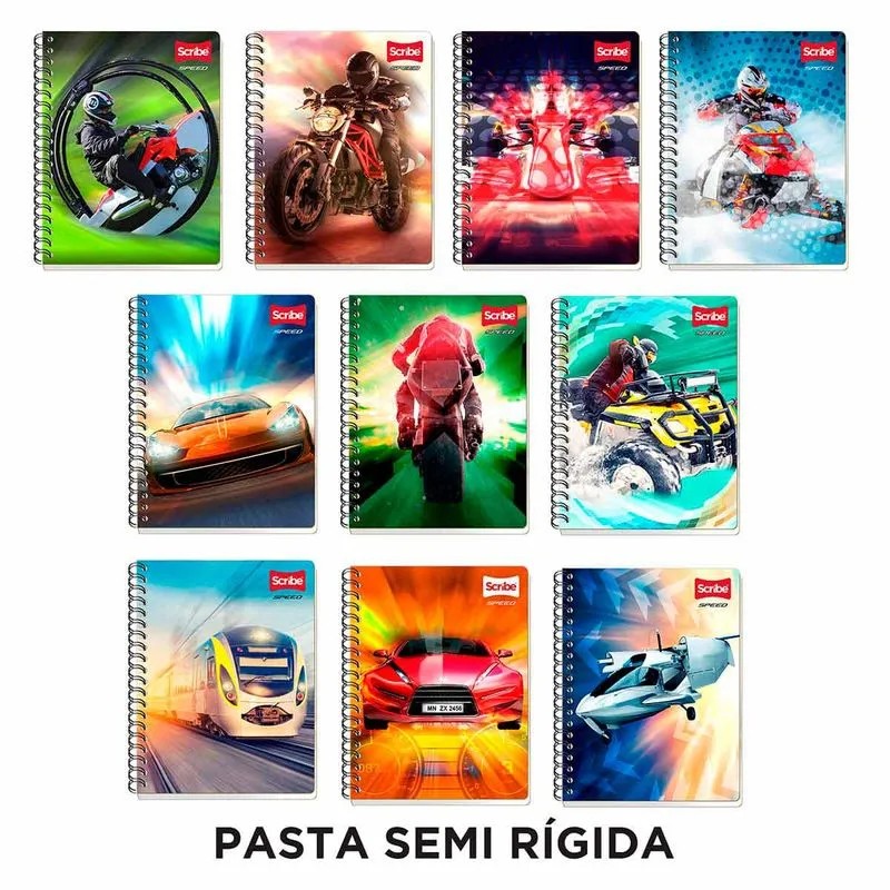 CUADERNO PROF. AUTOS SPEED SCRIBE 4400 RAYA ESP. 90H. C.24