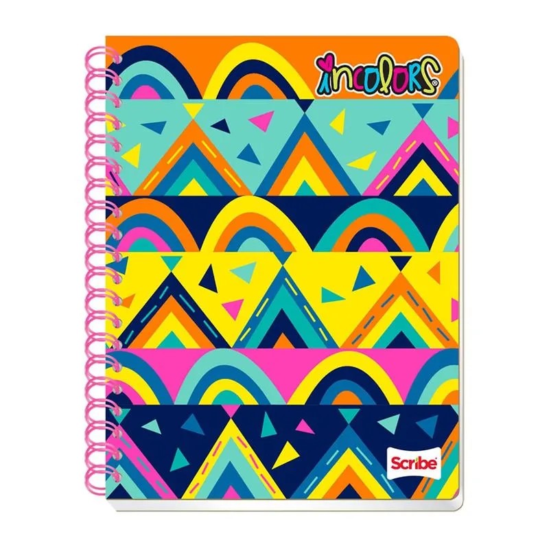 CUADERNO PROF. INCOLORS SCRIBE 1073 C7MM. ESP. 100H. C.24