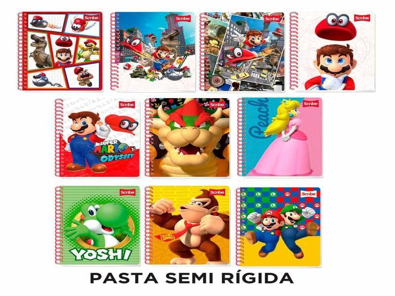 CUADERNO PROF. MARIO BROS SCRIBE 7420 RAYA ESP. 100H C.24