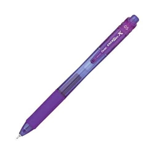 BOLIGRAFO GEL ENERGEL BLN105V PENTEL 0.5MM RT VIOLE E12576