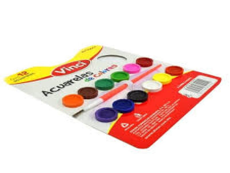 ACUARELA CARTON C12 VINCI C.100