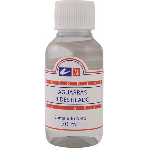 AGUARRAS BIDESTILADO ATL 70ML. PLIMP. PINCEL E.6 C.30