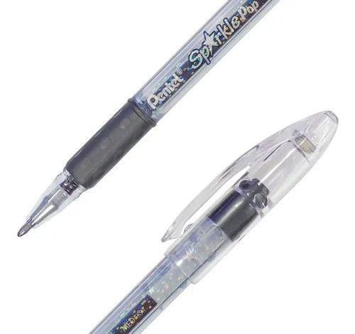 BOLIGRAFO MET. SPARKLE POP K91 0.7MM AZUL PENTEL E12C576