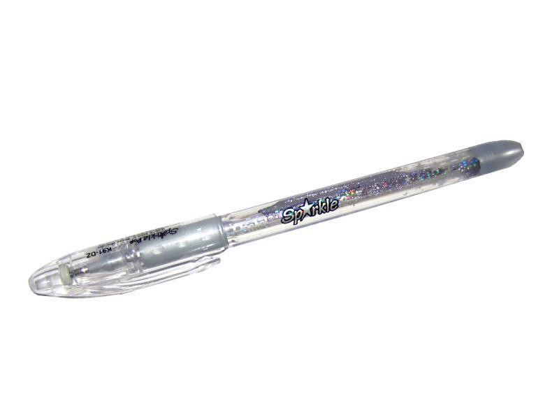 BOLIGRAFO MET. SPARKLE POP K91 0.7MM PLATA PENTEL E12 C576