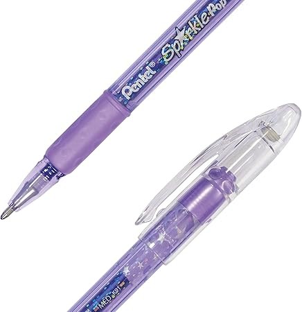 BOLIGRAFO MET. SPARKLE POP K91 0.7MM VIOLETA PENTEL 12576