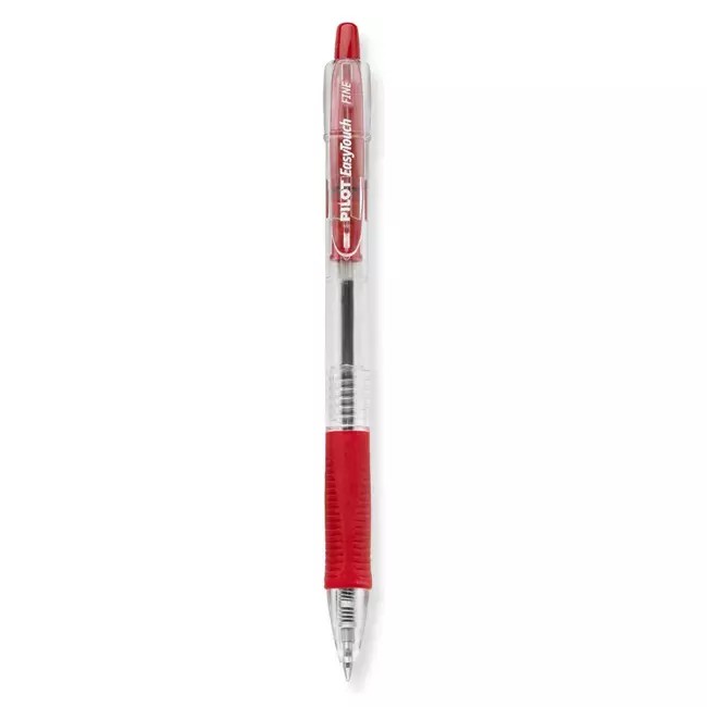 BOLIGRAFO EASYTOUCH PILOT 0.7MM ROJO RT. E 12