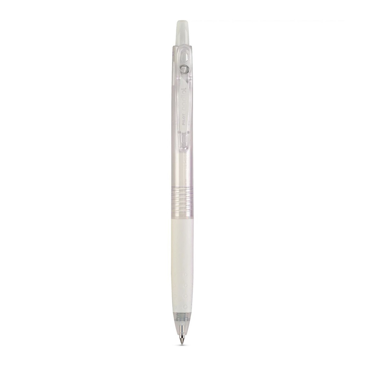 BOLIGRAFO GEL POPLOL RT 0.7MM BLANCO PILOT E.12 C.144