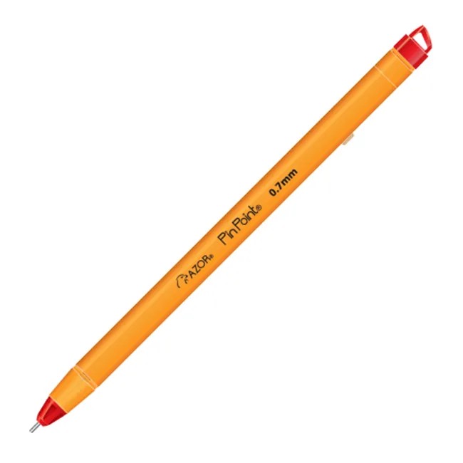 BOLIGRAFO PIN POINT AZOR 0.7MM ROJO. E.12 C.360