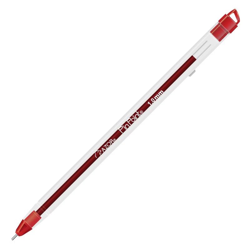 BOLIGRAFO PIN POINT AZOR 1.0MM ROJO E.12 C.360