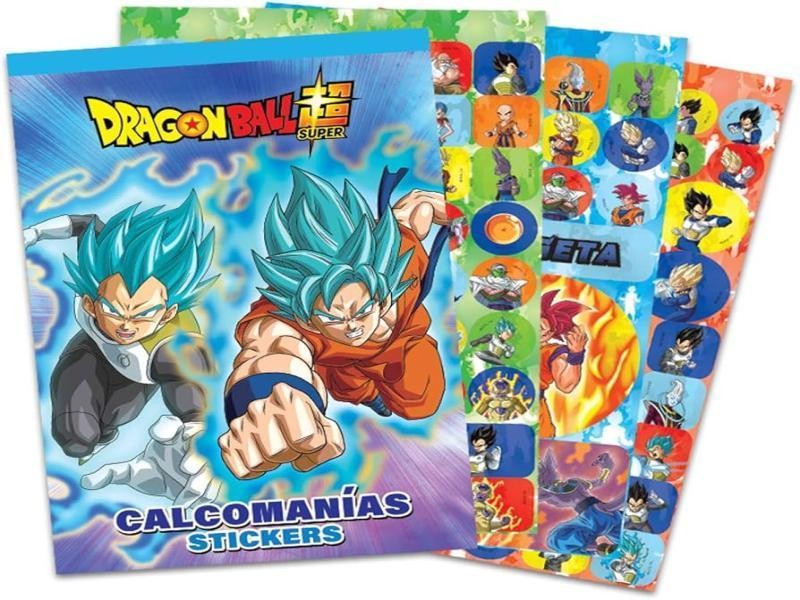 CALCOMANIA ESC. DRAGON BALL GRANMARK PAQ. C10H. E.100