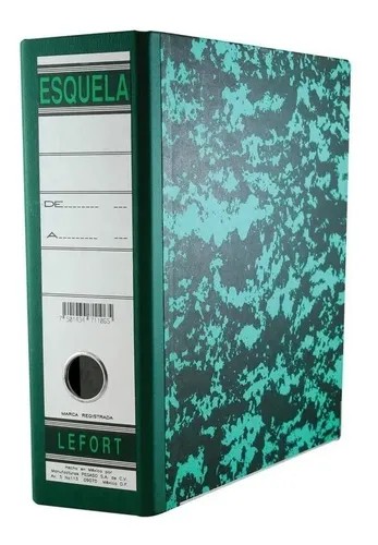 REGISTRADOR ESQUELA LEFORT VDE. JASPEADO C.20