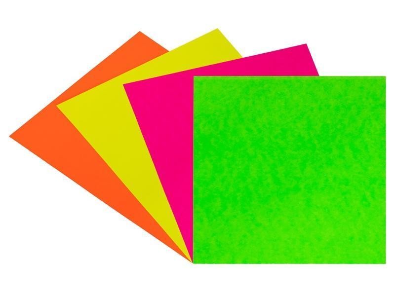 CARTULINA FLUOR. CTA. COL. MIX. PAQ. C20H 1C. 998 C.35
