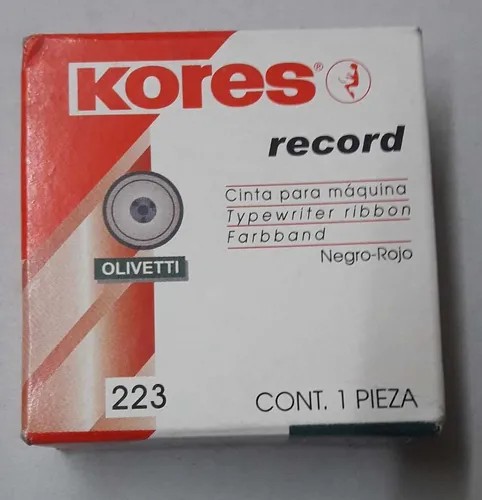CINTA PMAQ. MANUAL NYLON OLIVETTI SEC.223 KORES NGORJ240