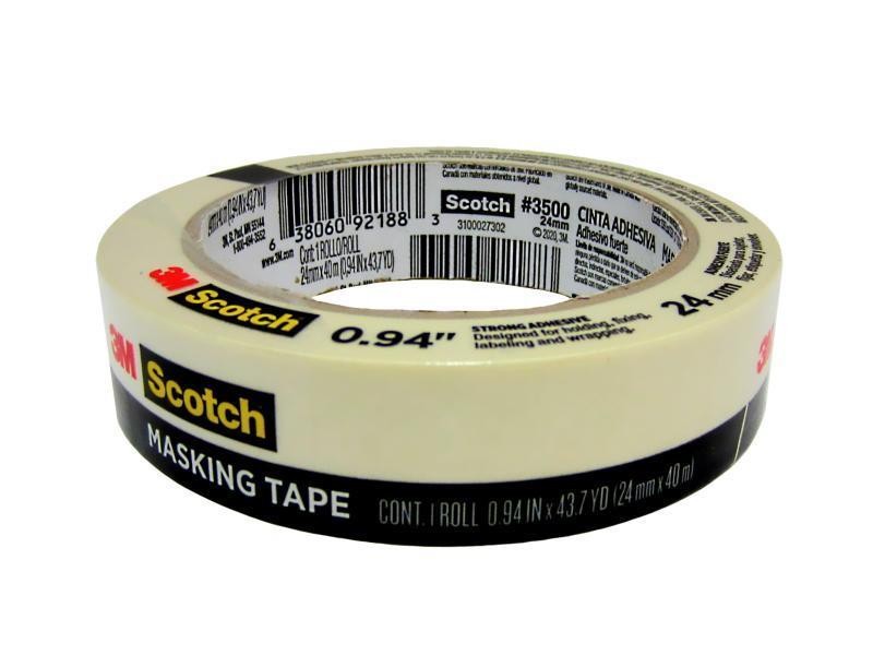 CINTA MASKING TAPE 24X40M. 22103500 SCOTCH C.36