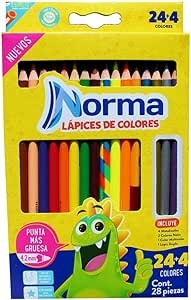 COLORES EST.C24 LARGOS NORMA REDONDO 547073 C36