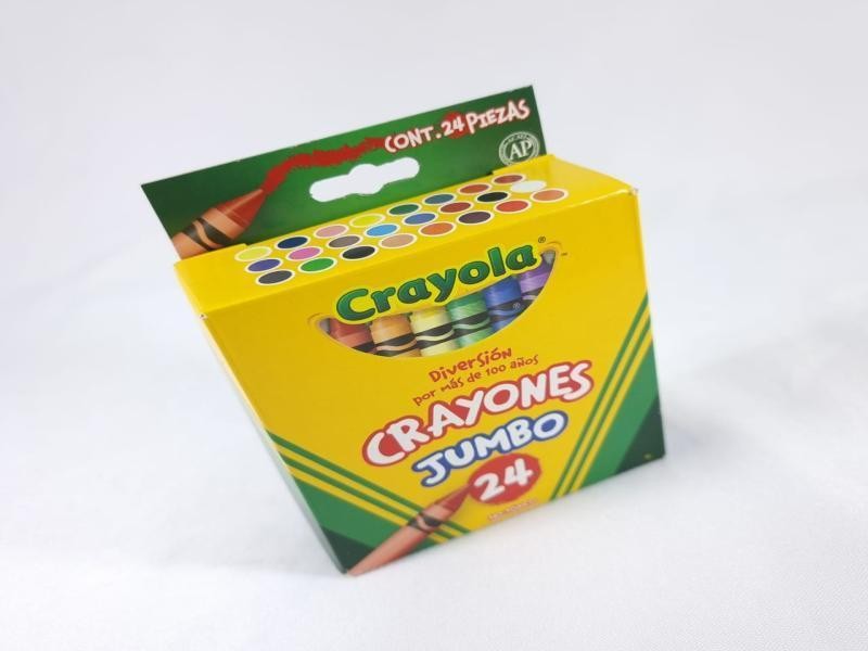 CRAYONES EST.C24 CRAYOLA JUMBO 520324 E.6 C.72