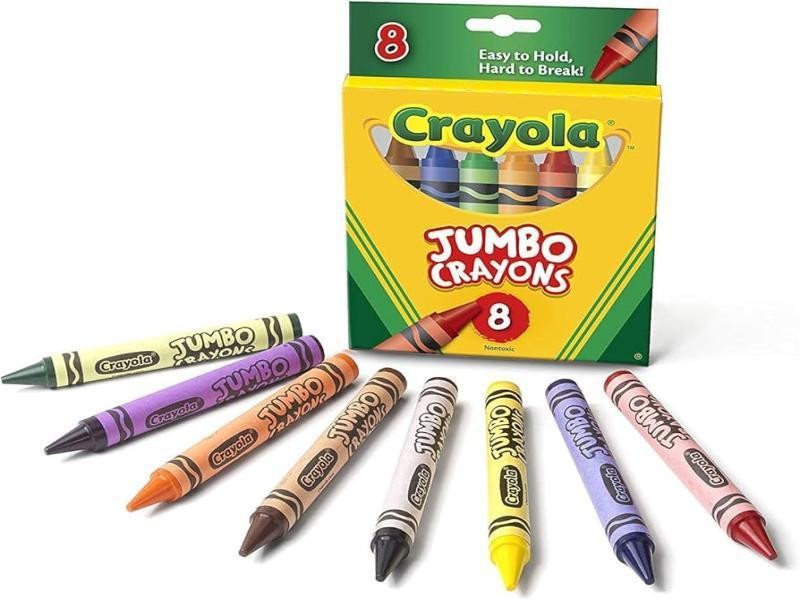 CRAYONES EST.C8 CRAYOLA JUMBO 520038 C.144