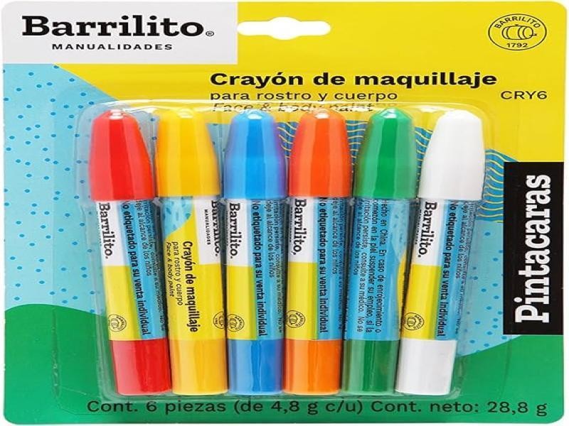 CRAYONES PINTACARAS BARRILITO EST.C6 COL. CRY6 E.12 72