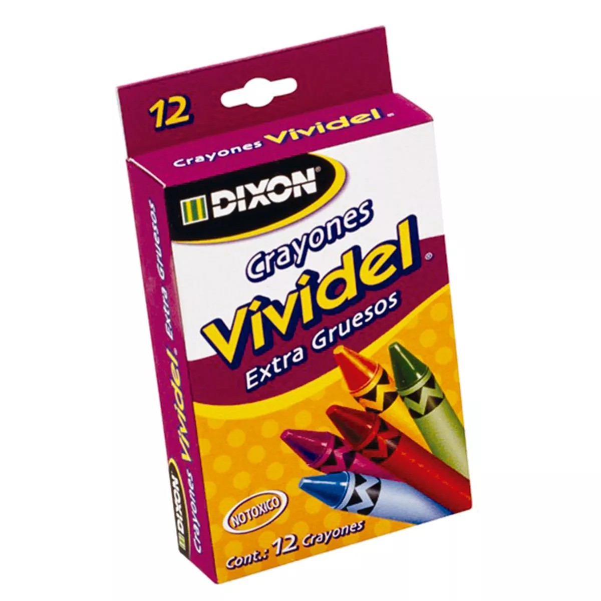 CRAYONES EST.C12 VIVIDEL EXT.GRUESO E.5 C.50