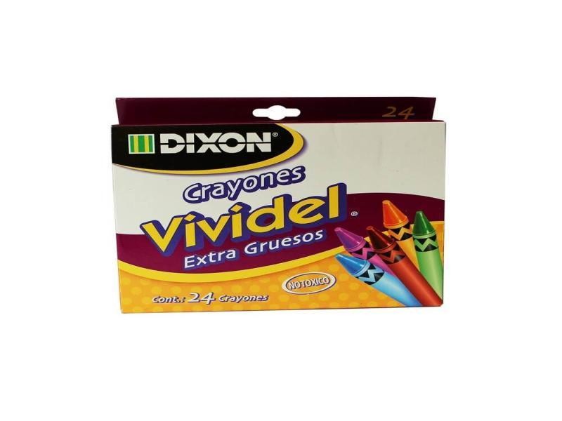 CRAYONES EST.C24 VIVIDEL EXT.GRUESO E.3 C.30