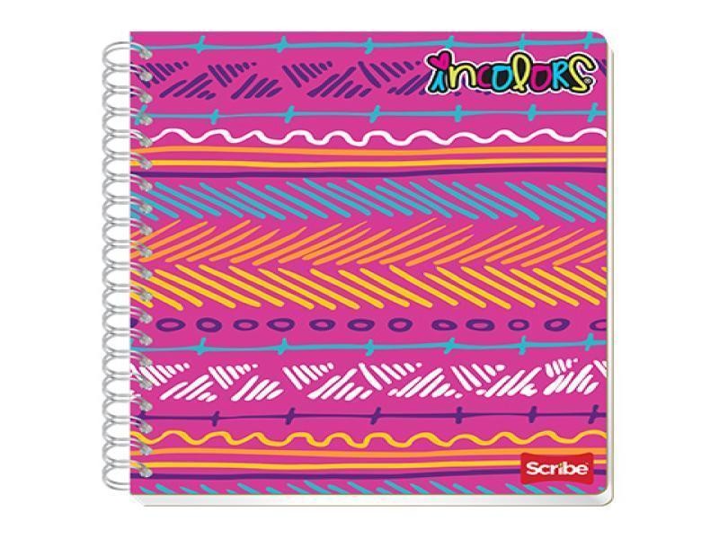 CUADERNO BOOK INCOLORS SCRIBE 2160 RAYA ESP. 100H. C.12