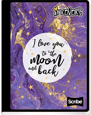 CUADERNO FRANC. INCOLORS SCRIBE 4690 RAYA GRAPA 32H BL.C3