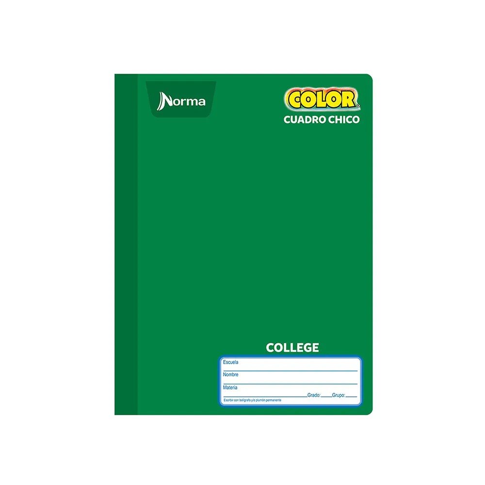 CUADERNO COLEG. COLOR NORMA 581289 C5MM COS.100H. C30