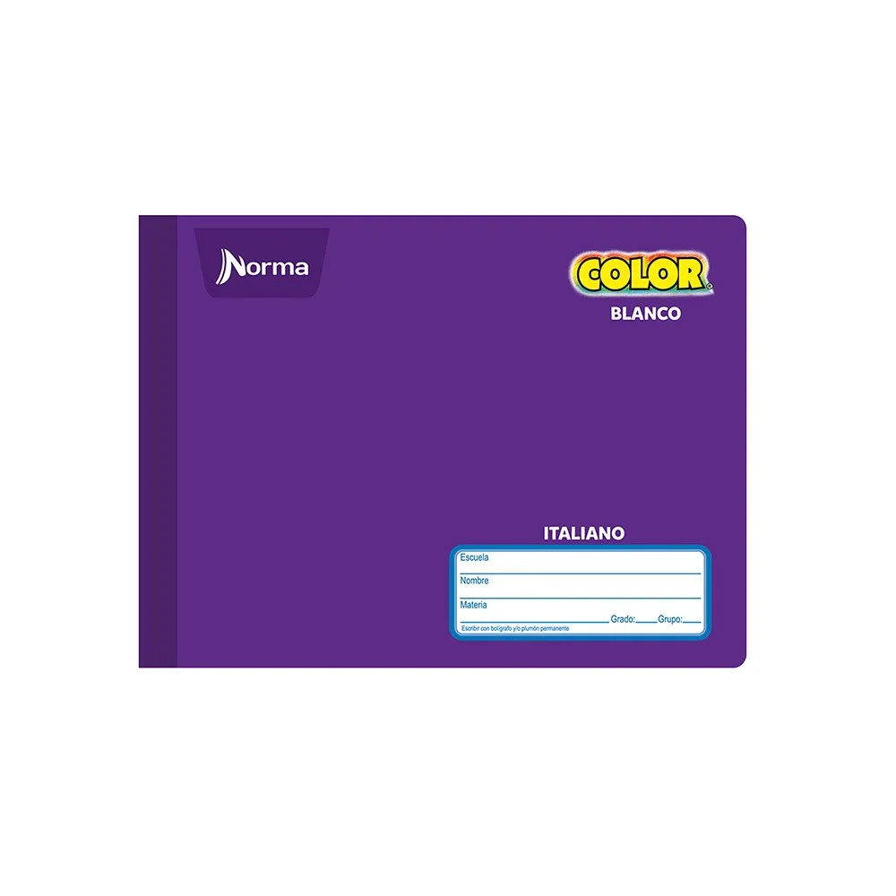 CUADERNO ITAL. COLOR NORMA 581299 DIBUJO COS. 100H. C50