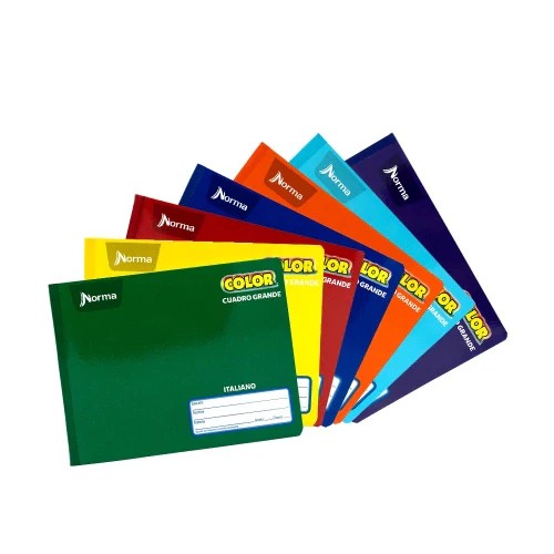 CUADERNO ITAL. COLOR NORMA 581298 C7MM. COS. 100H. C50