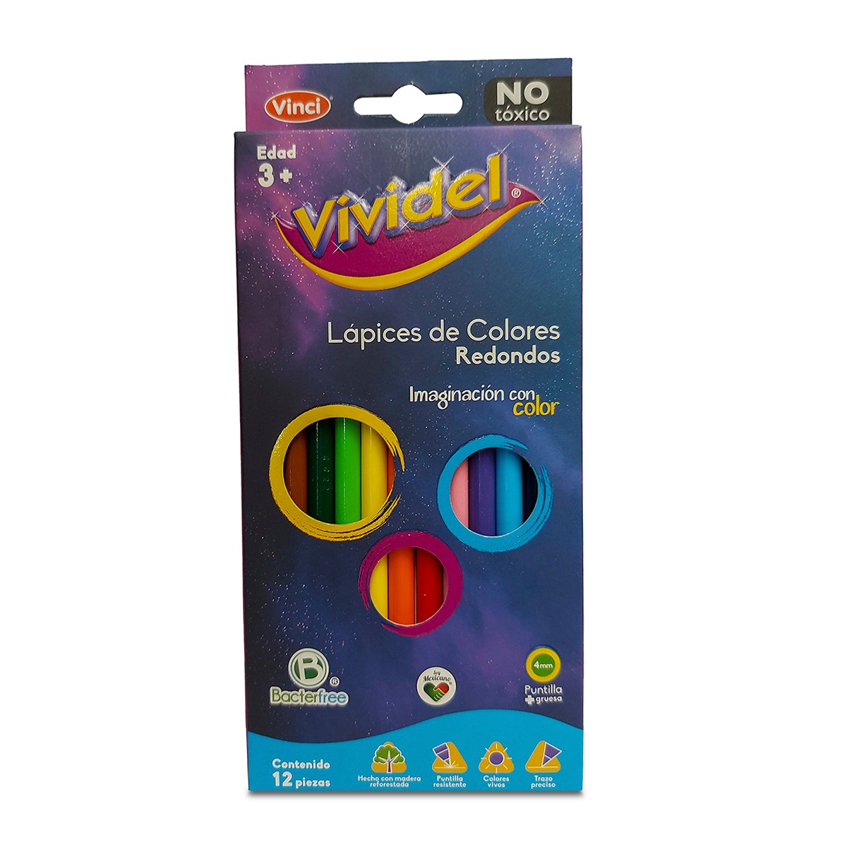 COLORES EST.C12 L. VIVIDEL REDONDOS E4 C96