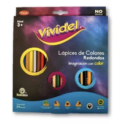 COLORES EST.C24 L. VIVIDEL REDONDO E.4 C.48