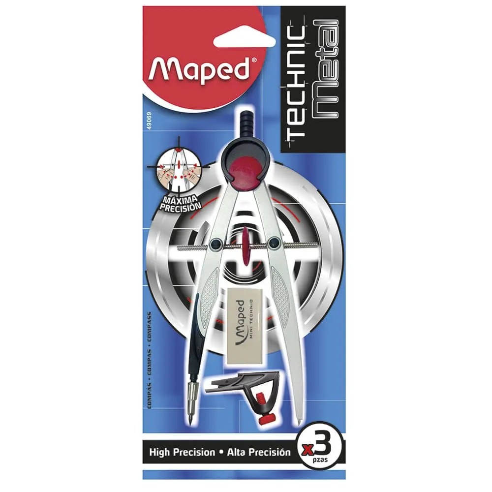 COMPAS PRECISION TECHNIC METAL MAPED LARGO EST.C1 E10