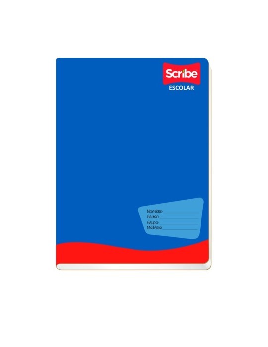 CUADERNO FRANC. CLASICO SCRIBE 6232 C5MM GRAPA 100H. C.48