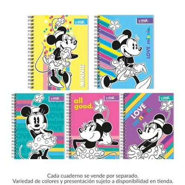 CUADERNO PROF. MINNIEPIXAR DIPAK RAYA 100H. GLAD C.24