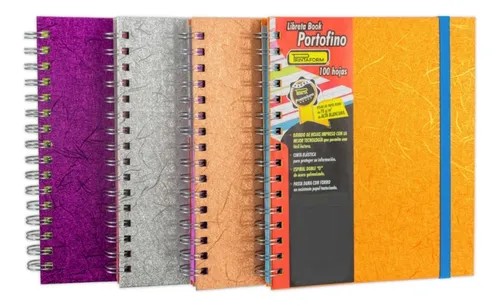 CUADERNO PROF. PORTOFINO MET PRINTAFORM RAYA ESP.100H C.12