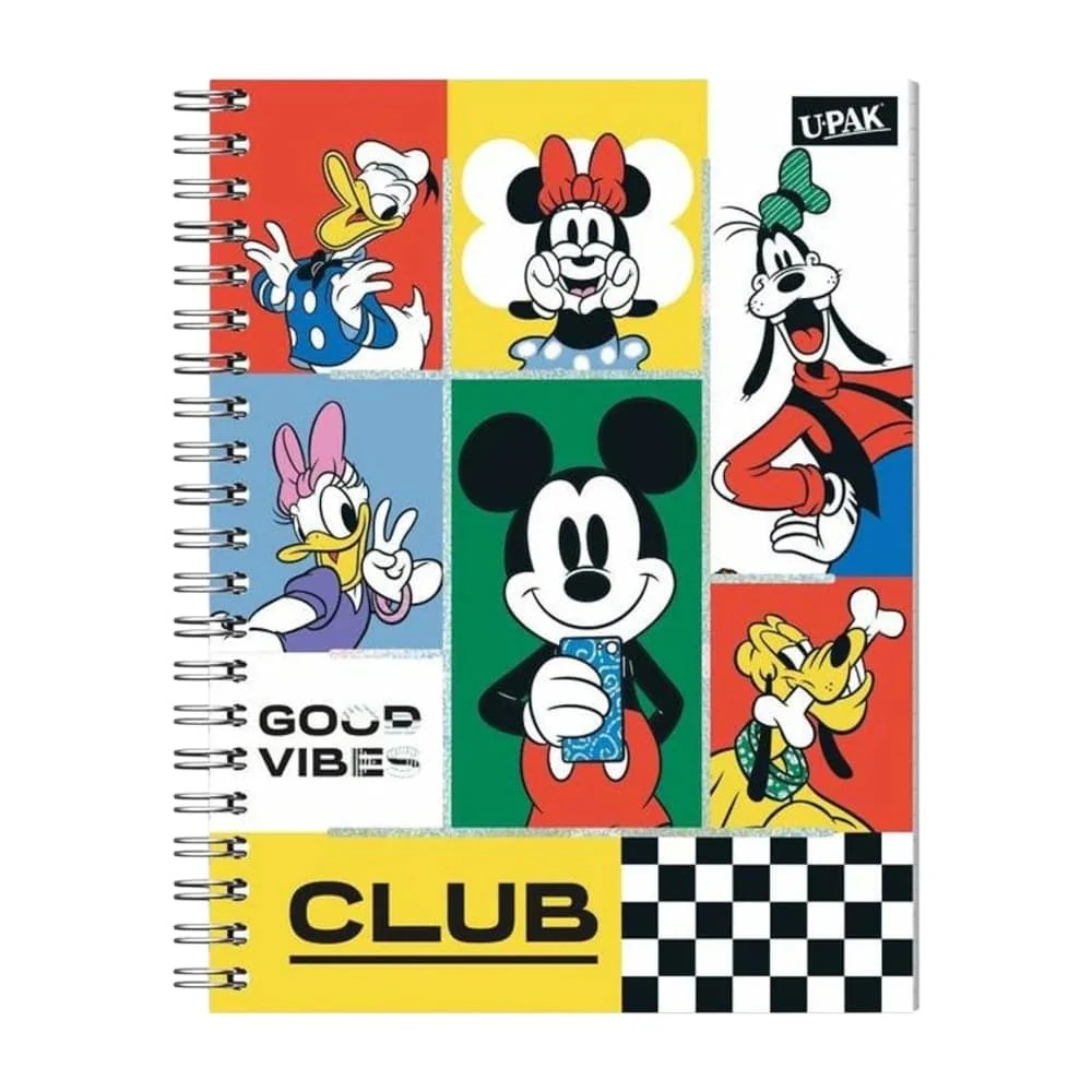 CUADERNO PROF. MICKEY Y AMIGOS DIPAK RAYA ESP. 100H SAM C.18